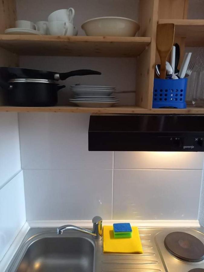 마카르스카 Studio Darija For 2 Persons S Terasom Wi-Fi & Parking 아파트 외부 사진